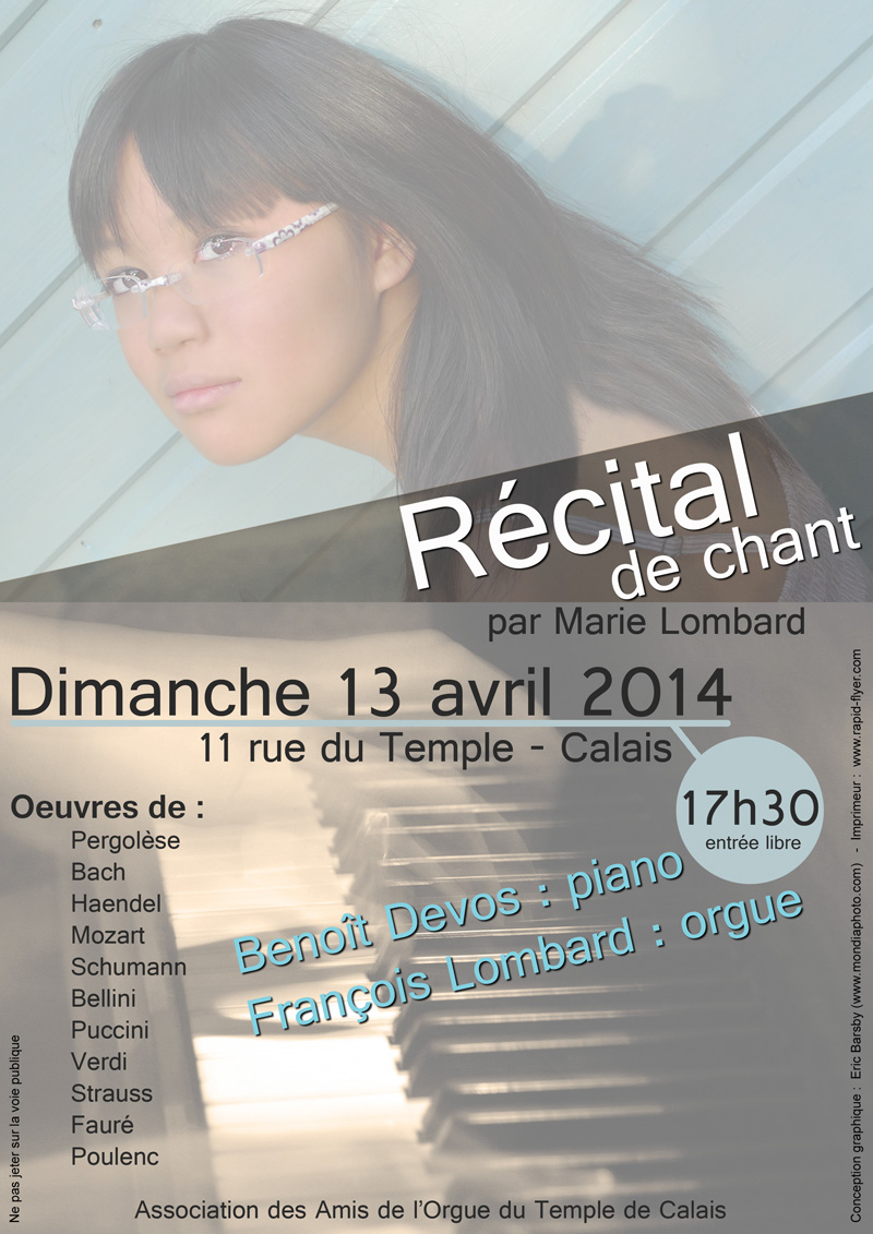Marie Lombard - Récital de Chant Récital de Chant
